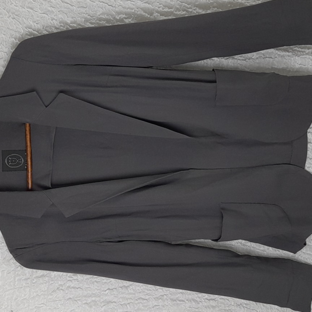 Talula Women Blazer Size 0 Gray